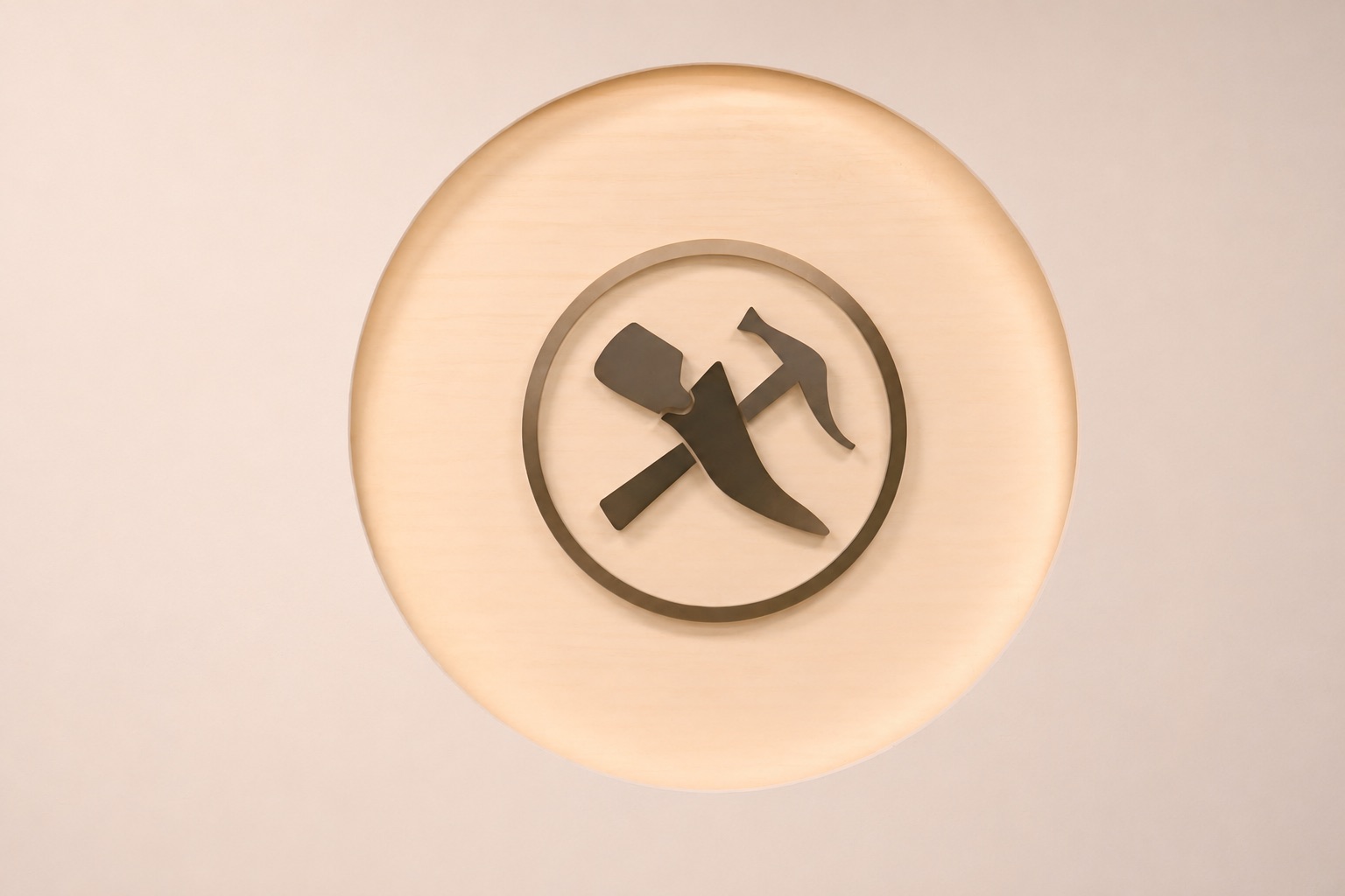 Backlit LIDO craft emblem