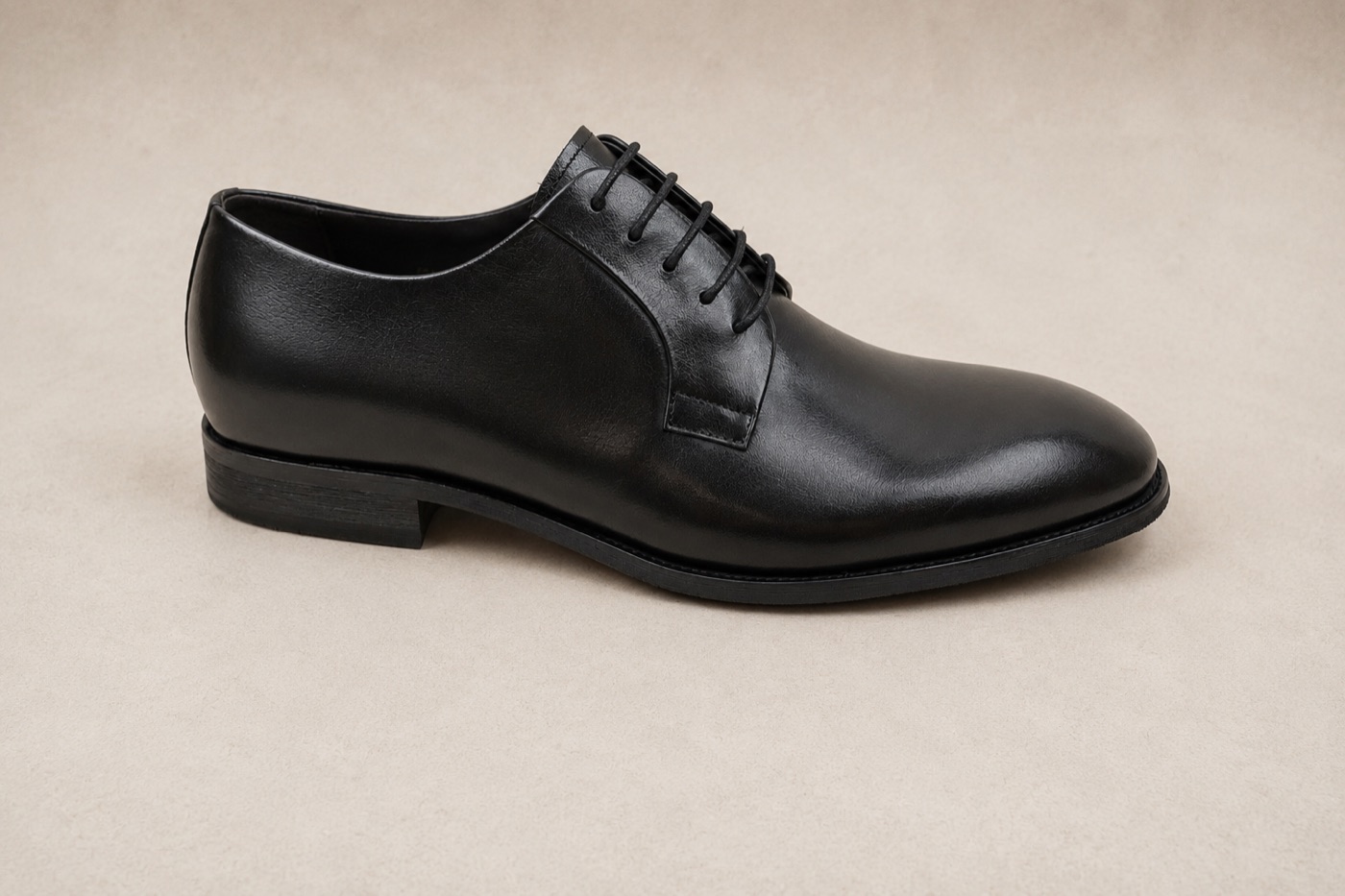 Classic Plain-Toe Derby side view